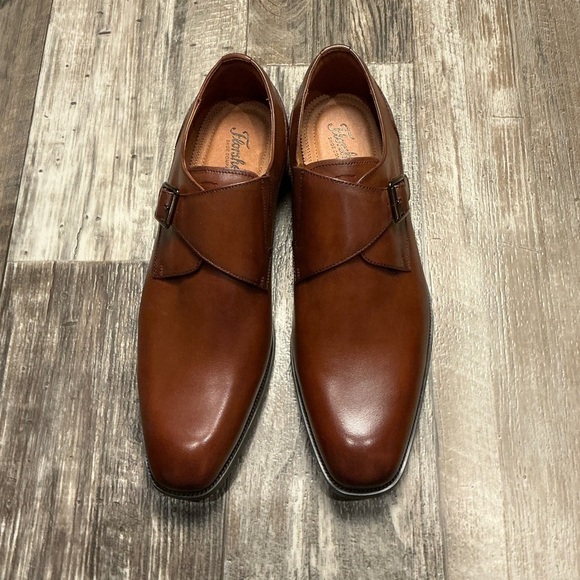 Florsheim Men's Brown Leather Oxfords Size 11.5 - Picture 1 of 11